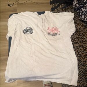 Darc Sport White Graphic Tee